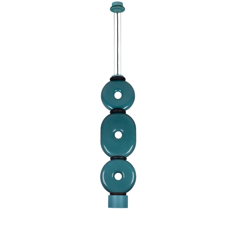 Lampa wisząca ILUMI Tonat morski GX53 1 źródło światła wariant 3 mono wys. 160 cm 1 szt.