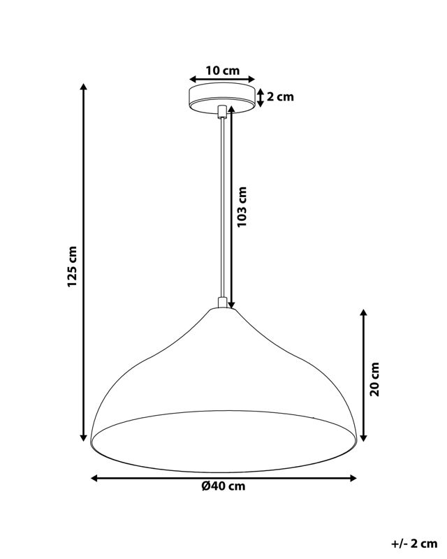 Lampa wisząca Iskar Metal Srebrny 1 szt.