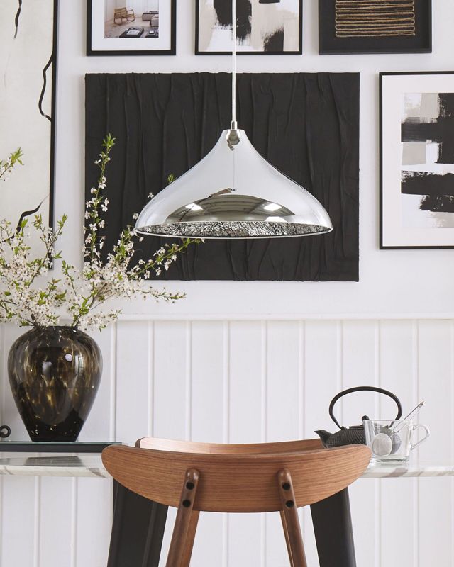 Lampa wisząca Iskar Metal Srebrny 1 szt.