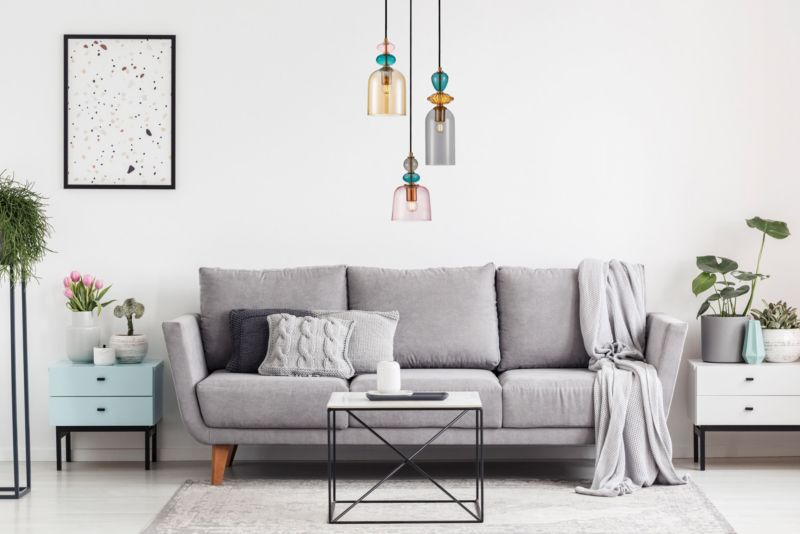 Lampa wisząca Italux Namos 8160 złoto-czarna-turkusowa-różowa-bursztynowy dekoracyjna 3xE27 x 1 szt.