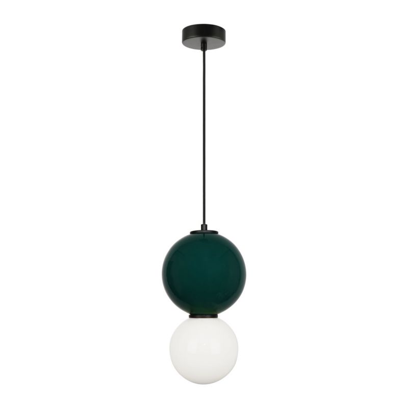 Lampa wisząca Italux PIEVE zielona 1 x LED 6W  801lm wym:154x18x18cm IP20 -1 szt.
