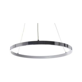 Lampa wisząca Jordan Metal Srebrny 1 szt.