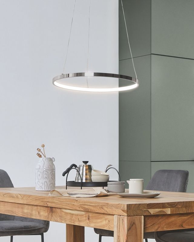 Lampa wisząca Jordan Metal Srebrny 1 szt.