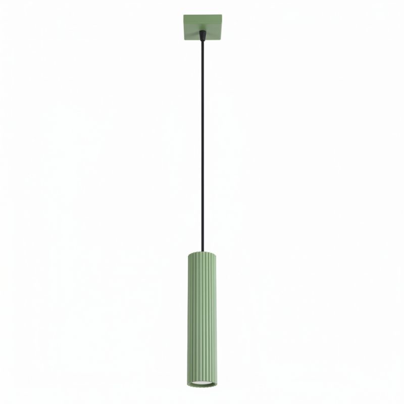 Lampa wisząca KARBON 1 szałwiowa Sollux Lighting 1 szt.