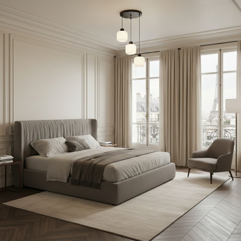 Lampa wisząca kaskada 3xE27 białe klosze loft industrialna nad stół BEKA BIANCO 14-962