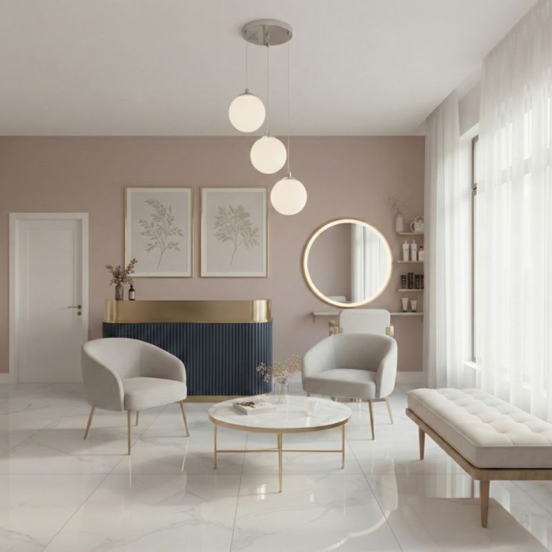 Lampa wisząca kaskada EDYLIT 3xE14 białe kule chrom glamour nowoczesna LEPE 13-572 1 szt.