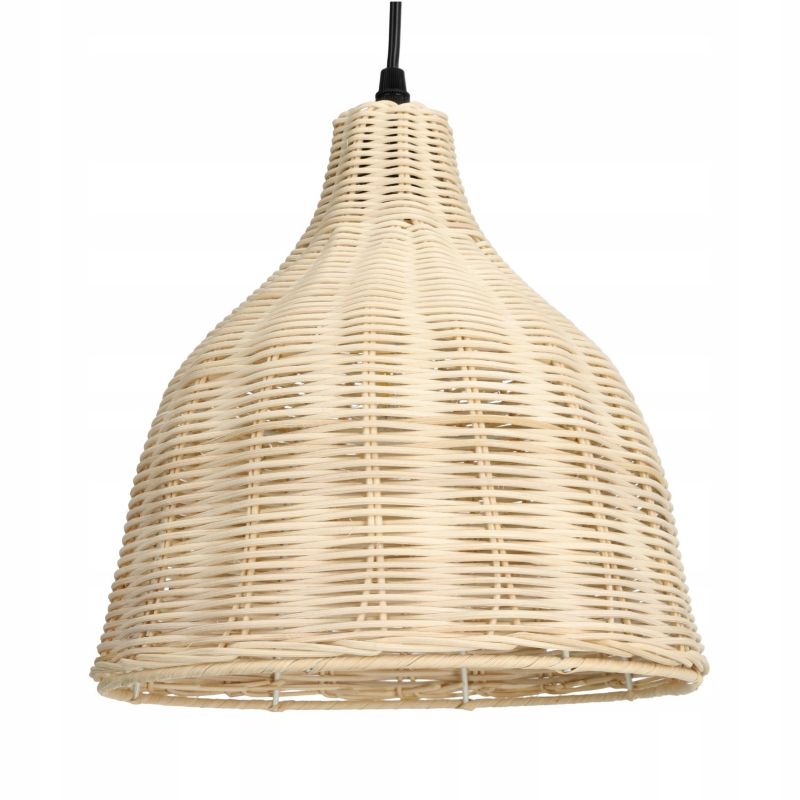 Lampa Wisząca klosz Rattanowy LLs Sufitowa Pleciona E27 1szt.