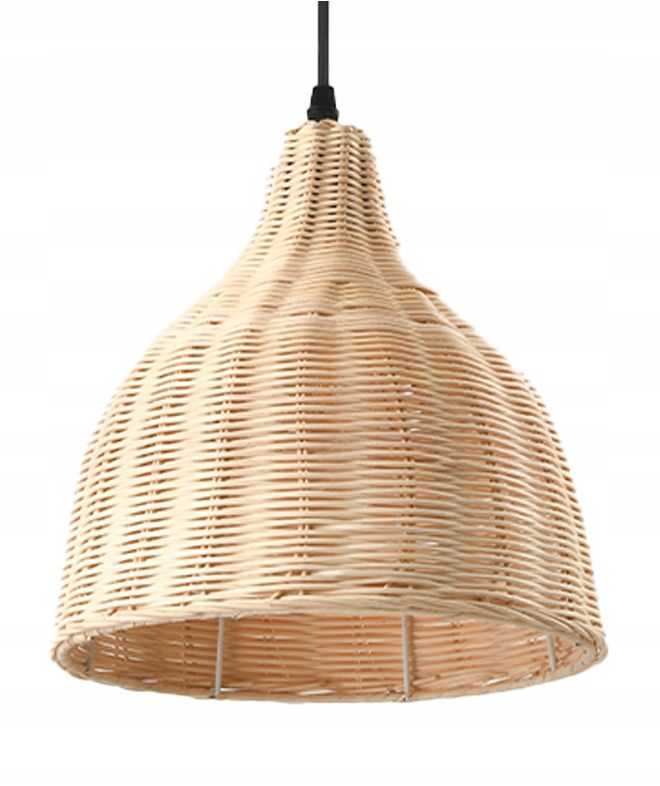 Lampa Wisząca klosz Rattanowy LLs Sufitowa Pleciona E27 1szt.