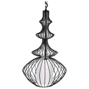 Lampa wisząca Kolva Metal Czarny 1 szt.