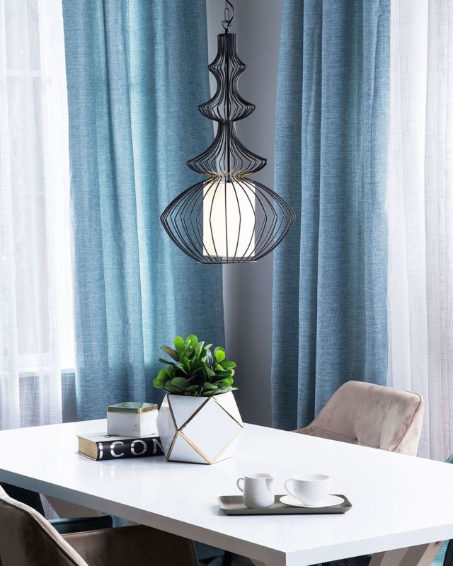 Lampa wisząca Kolva Metal Czarny 1 szt.
