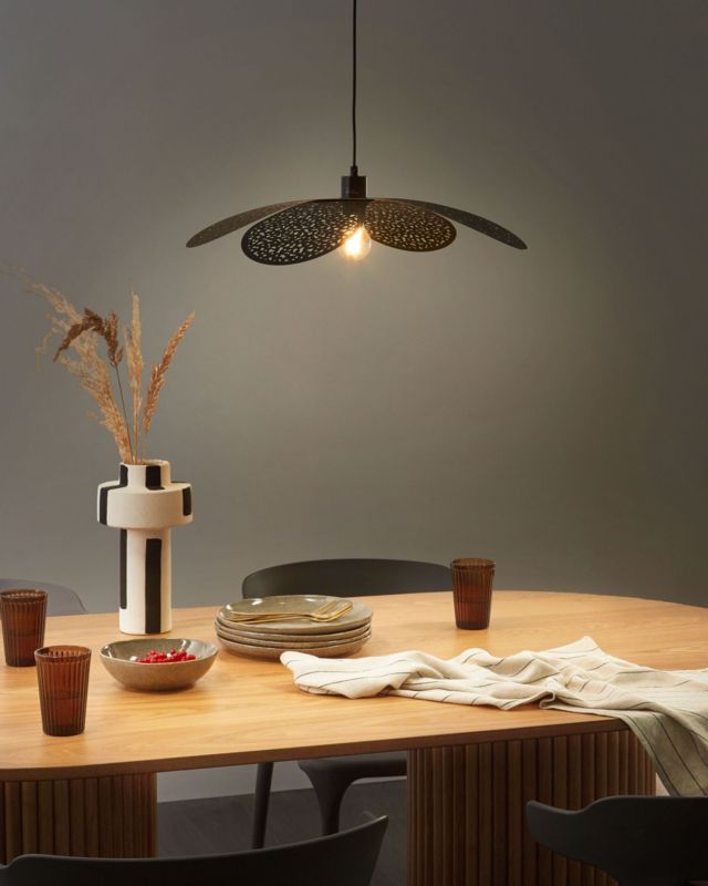 Lampa wisząca Koshi Metal Czarny 1 szt.