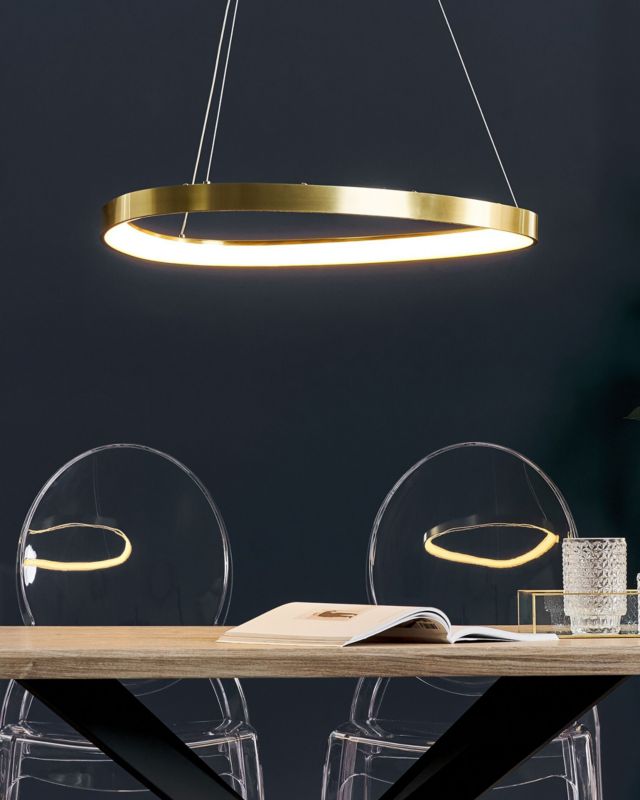 Lampa wisząca Kraburi Metal Złoty 1 szt.