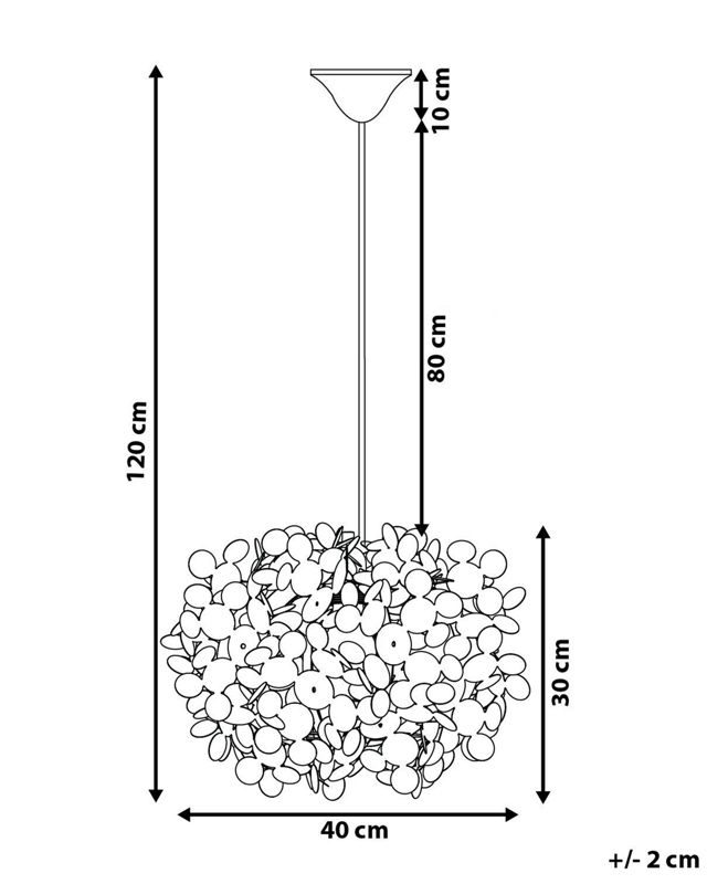 Lampa wisząca Lamone Biały 1 szt.