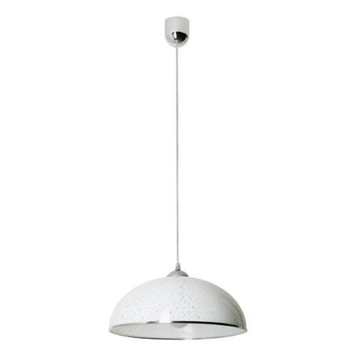 Lampa wisząca Lampex Kristine biała wym: 70 x 38 x 38 cm 1xE27 x  1 szt.