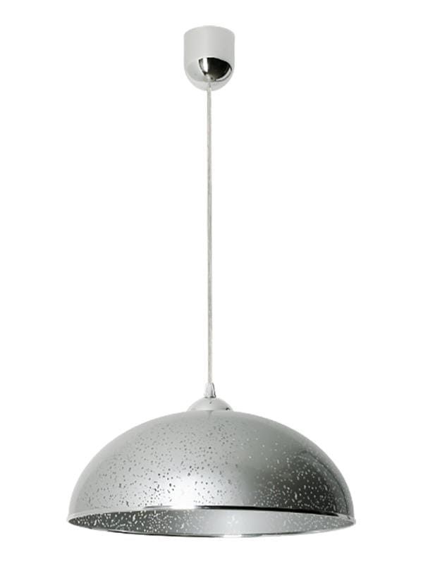 Lampa wisząca Lampex Kristine srebrna wym: 70 x 38 x 38 cm 1xE27 x 60W 1 szt.