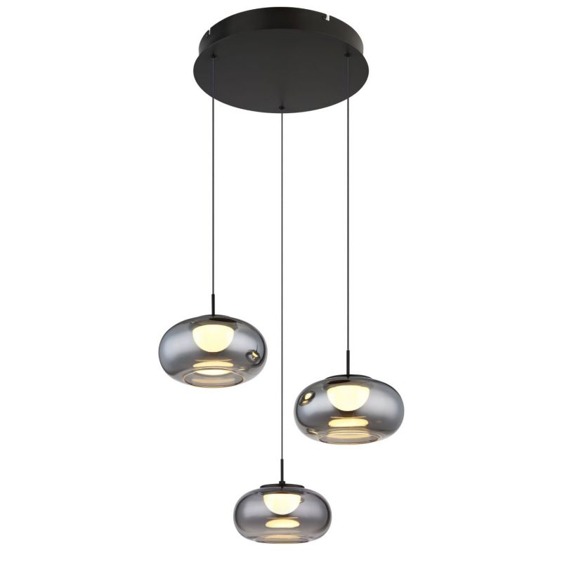 Lampa wisząca LED 18W QUINTARA 15744-3H Globo 1 szt.