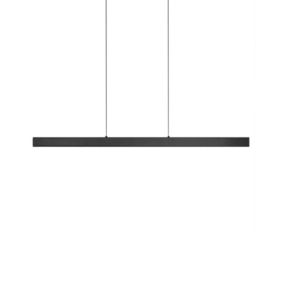 Lampa wisząca LED Arenas Z pilotem Czarny 1 szt.