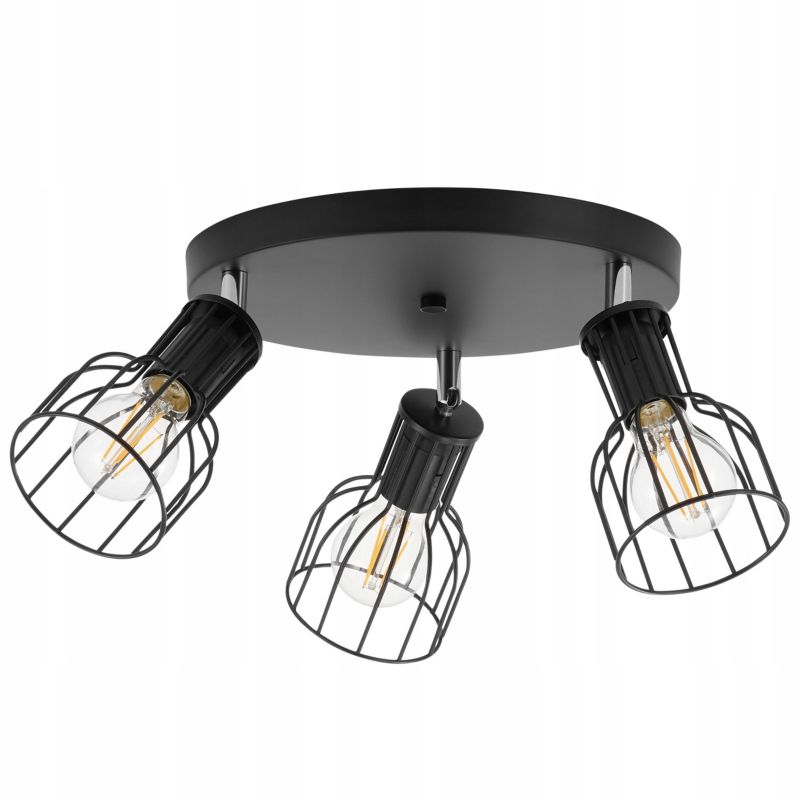 Lampa wisząca LEDLUX sufitowa plafon LED żyrandol loft 1 szt.