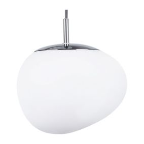 Lampa wisząca Liffel Szkło Biały 1 szt.
