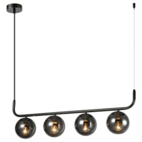 Lampa wisząca Light Prestige Alisa grafitowa 3 x E14 1 szt.