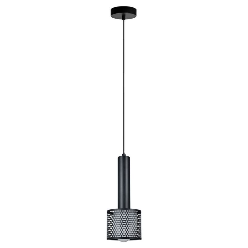 Lampa wisząca Light Prestige AMO czarna  1xE27x15W wym:150x12x12cm IP20 -1 szt.
