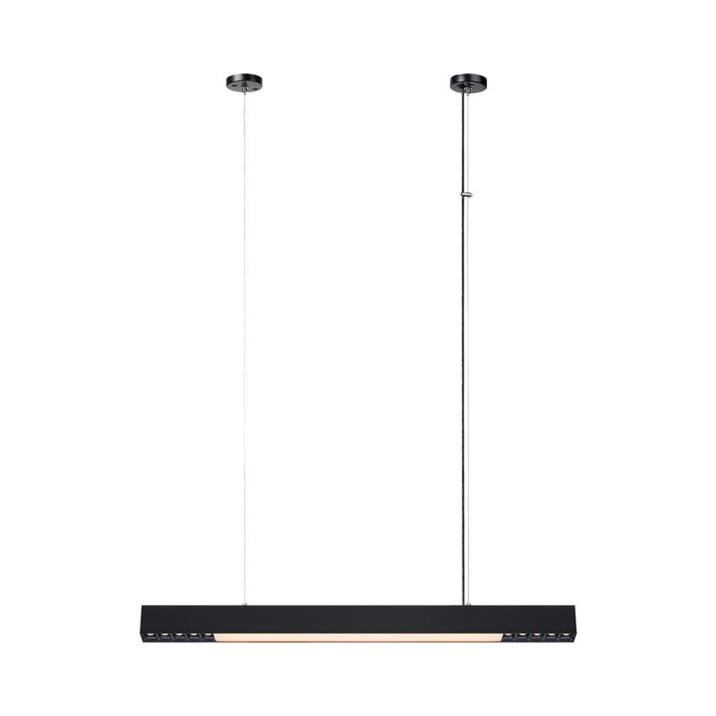 Lampa wisząca Light Prestige CALI czarna 1 x LED 32W  3180lm wym:120x80x3,3cm IP20 -1 szt.
