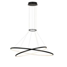 Lampa wisząca Light Prestige Halifax czarna LED CCT 1 szt.