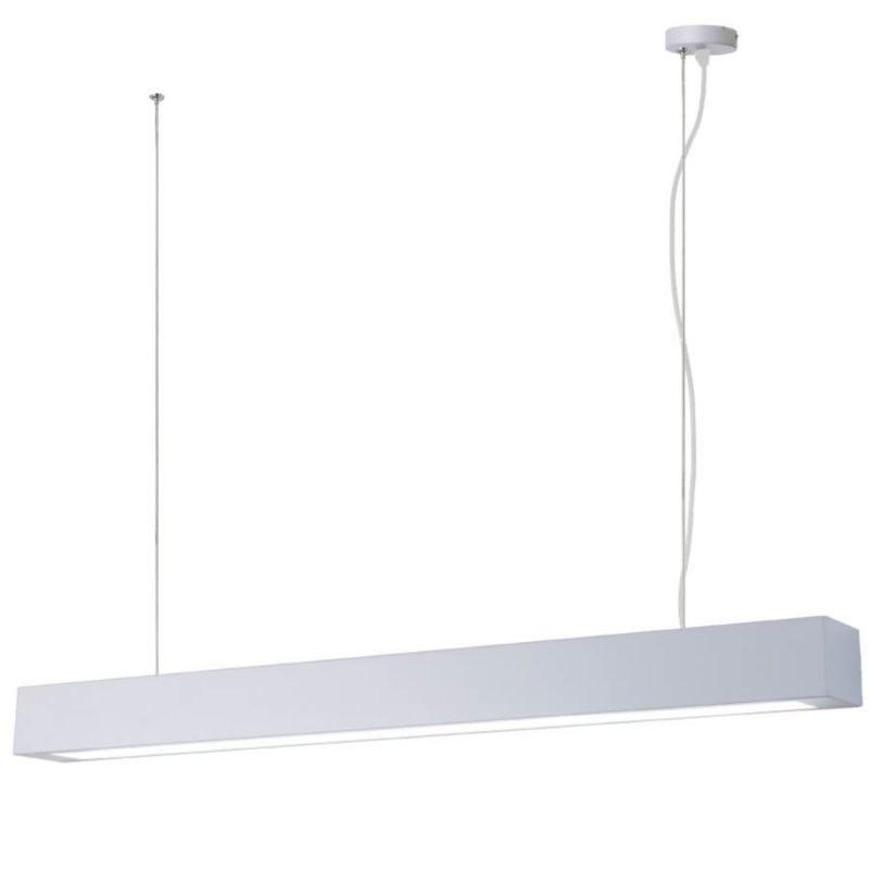 Lampa wisząca Light Prestige IBROS biała 1 x LED 24W  3500lm wym:150x93x5,5cm IP20 -1 szt.