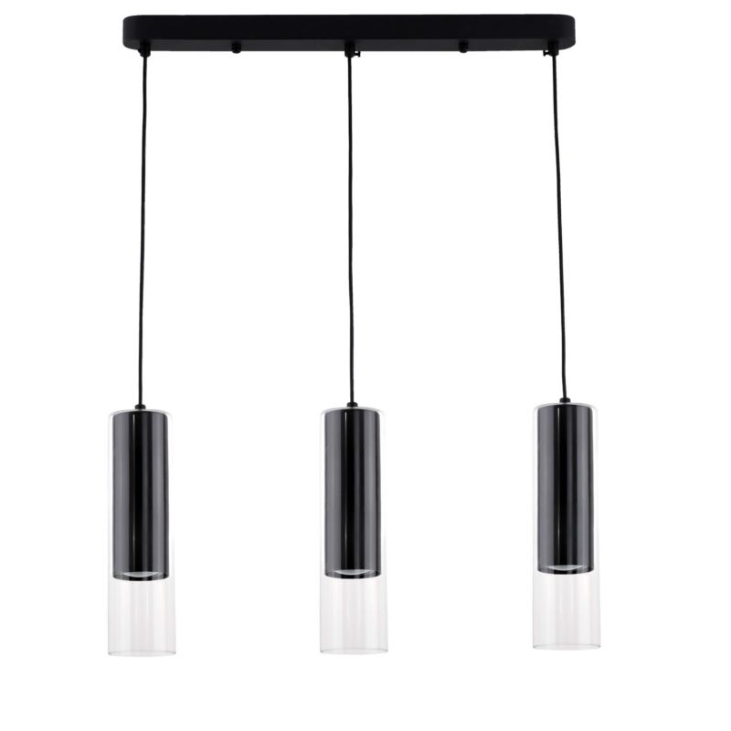 Lampa wisząca Light Prestige Manacor 3 czarna 3 x GU10 1 szt.