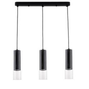 Lampa wisząca Light Prestige Manacor 3 czarna 3 x GU10 1 szt.
