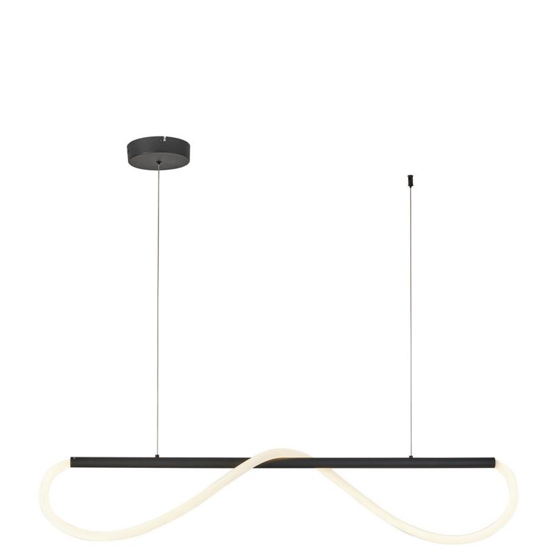 Lampa wisząca Light Prestige Meleca S czarna LED 4000K 1 szt.