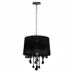 Lampa wisząca Light Prestige Mona 3 czarna 3 x E14 1 szt.