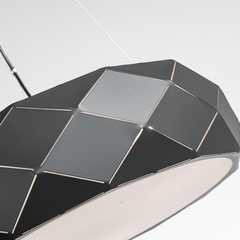 Lampa wisząca Light Prestige Reus czarno-biała wym: 100 x 45 x 45 cm 3xE27 x 40W 1 szt.