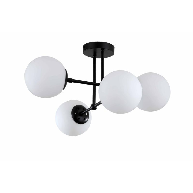 Lampa wisząca Light Prestige Roma 4 czarna 4 x E14 1 szt.