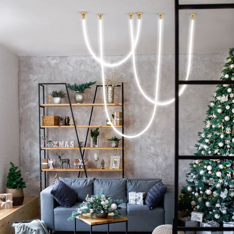 Lampa wisząca Light Prestige Rope Light biała 4m LED Tuya Smart 1 szt.
