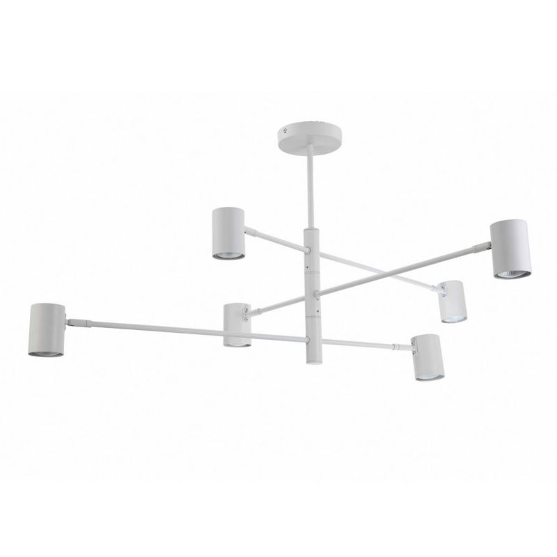 Lampa wisząca Light Prestige Snow 6 biała 6 x GU10 1 szt.