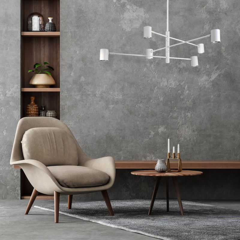 Lampa wisząca Light Prestige Snow 6 biała 6 x GU10 1 szt.