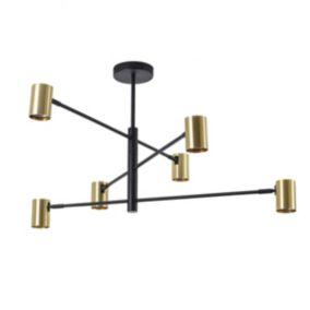 Lampa wisząca Light Prestige Snow 6 złota 6 x GU10 1 szt.