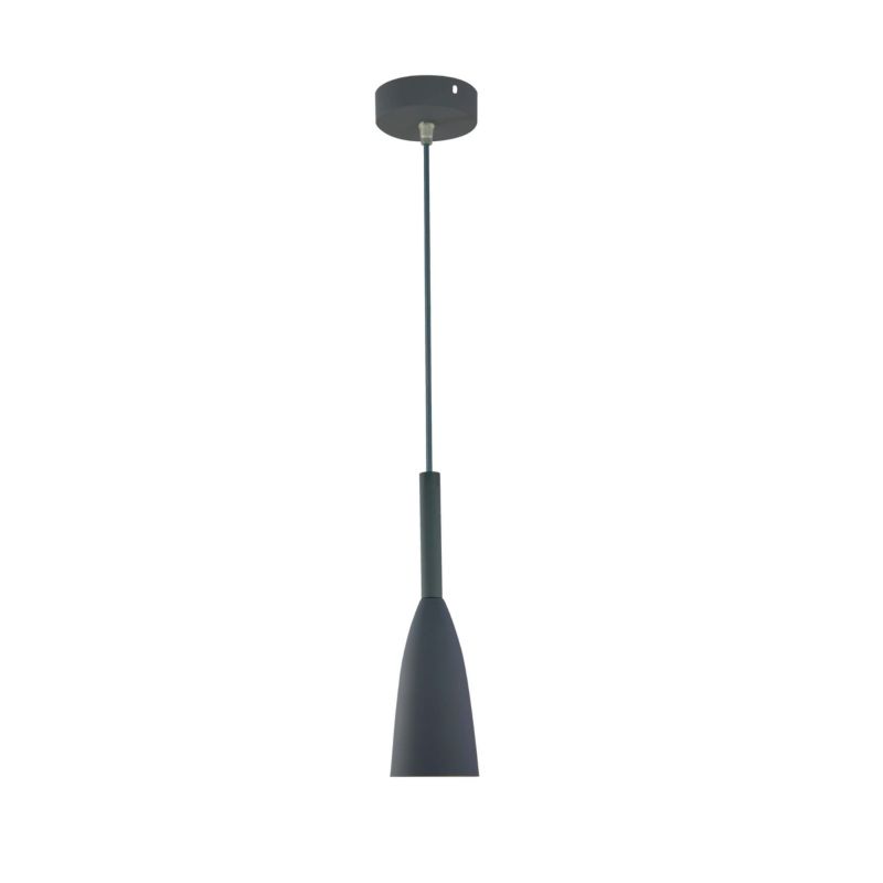 Lampa wisząca Light Prestige Solin 1 szara 1 x E27 1 szt.