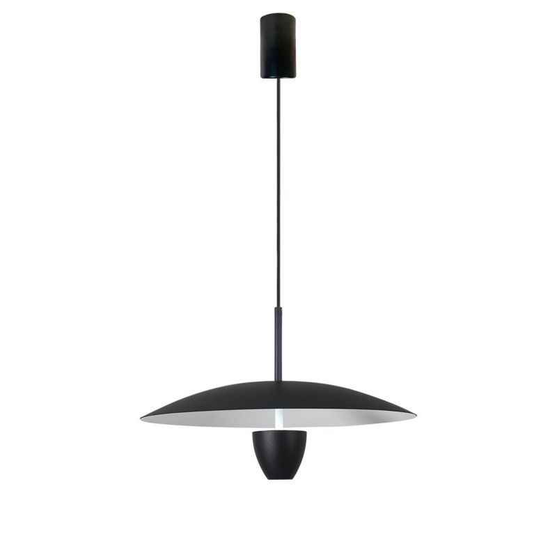 Lampa wisząca Light Prestige UFO czarna 1 x LED 8W   wym:120x30x30cm IP20 -1 szt.