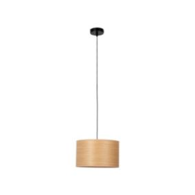 Lampa wisząca LightLogic LL DORU C 1xE27 66176 okrągła klosz 30 cm do jadalni do LED 1 szt.