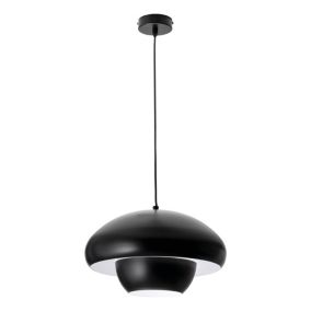 Lampa wisząca LightLogic LL OCCAL E27 B 66461 czarna do LED regulacja wysokości 1 szt.
