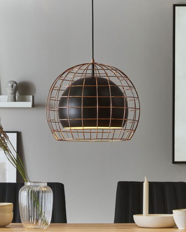 Lampa wisząca Liri Metal Czarny 1 szt.