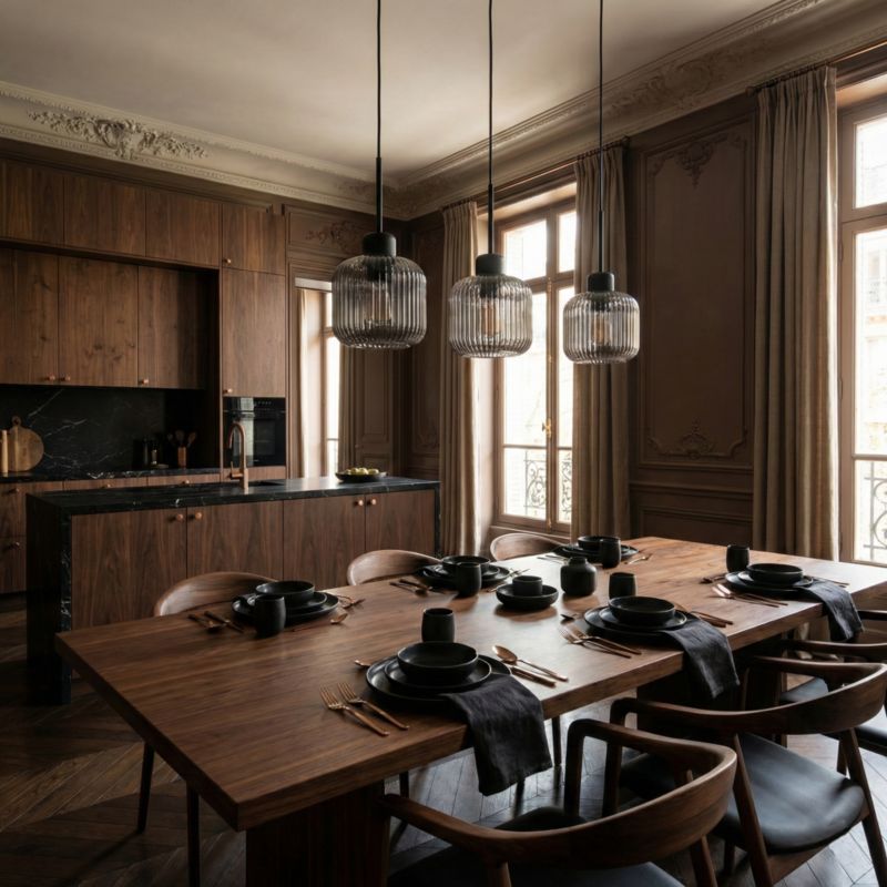 Lampa wisząca listwa EDYLIT 3xE27 grafitowe klosze loft industrialna nad stół BEKA GREY 15-004 1 szt.