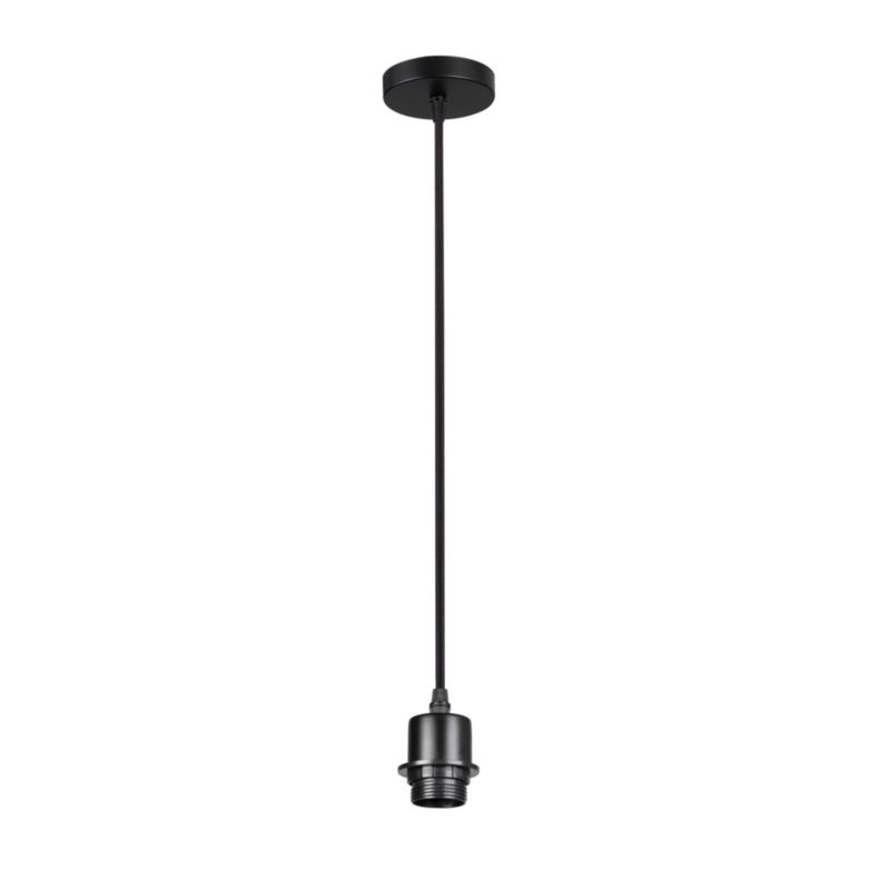 Lampa wisząca LL PENDANT LAMP 01 B 66659 LightLogic zwis loft sznur oprawa czarna 1 szt.