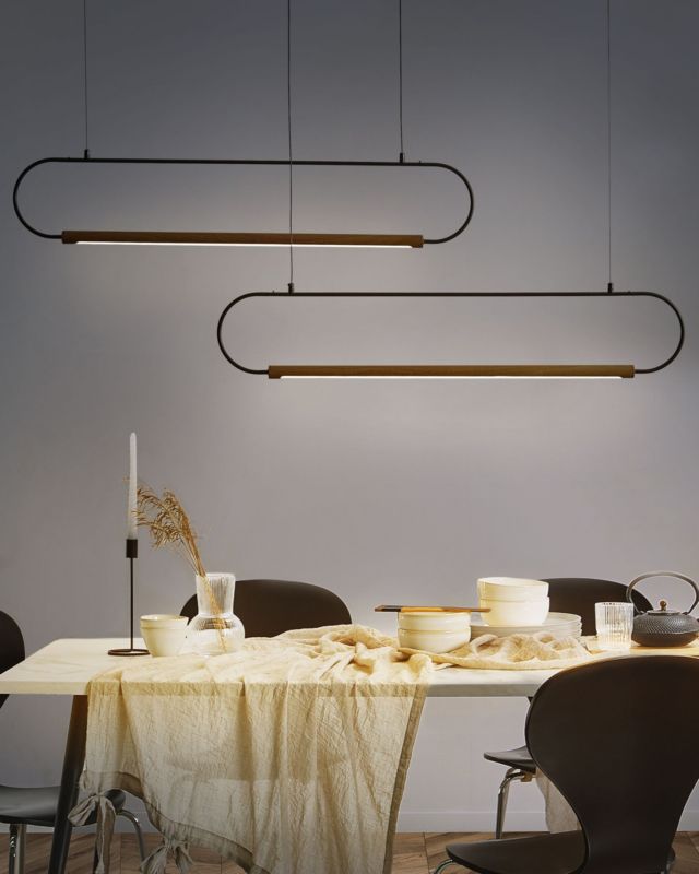 Lampa wisząca Logone Metal Czarny 1 szt.