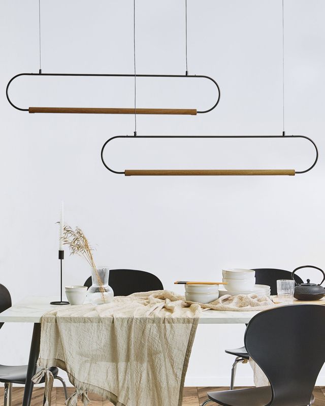 Lampa wisząca Logone Metal Czarny 1 szt.