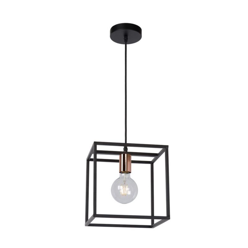 Lampa wisząca Lucide ARTHUR czarna 1xE27x60W IP20 wym:155x25x25cm - 1 szt.