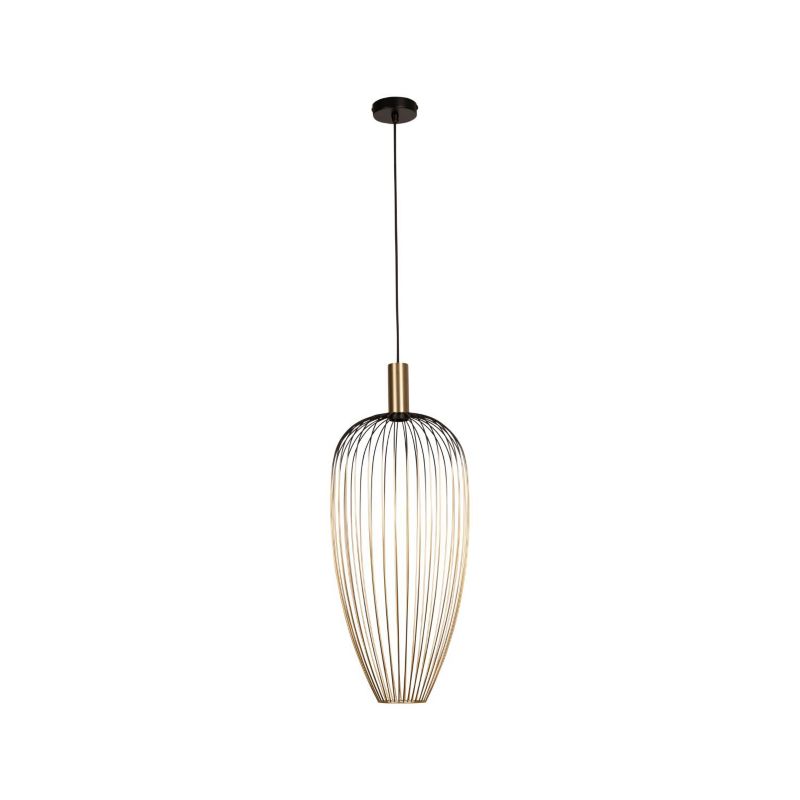 Lampa wisząca Lucide AURELIE złota 1xGU10x25W IP20 wym:190x30x30cm - 1 szt.