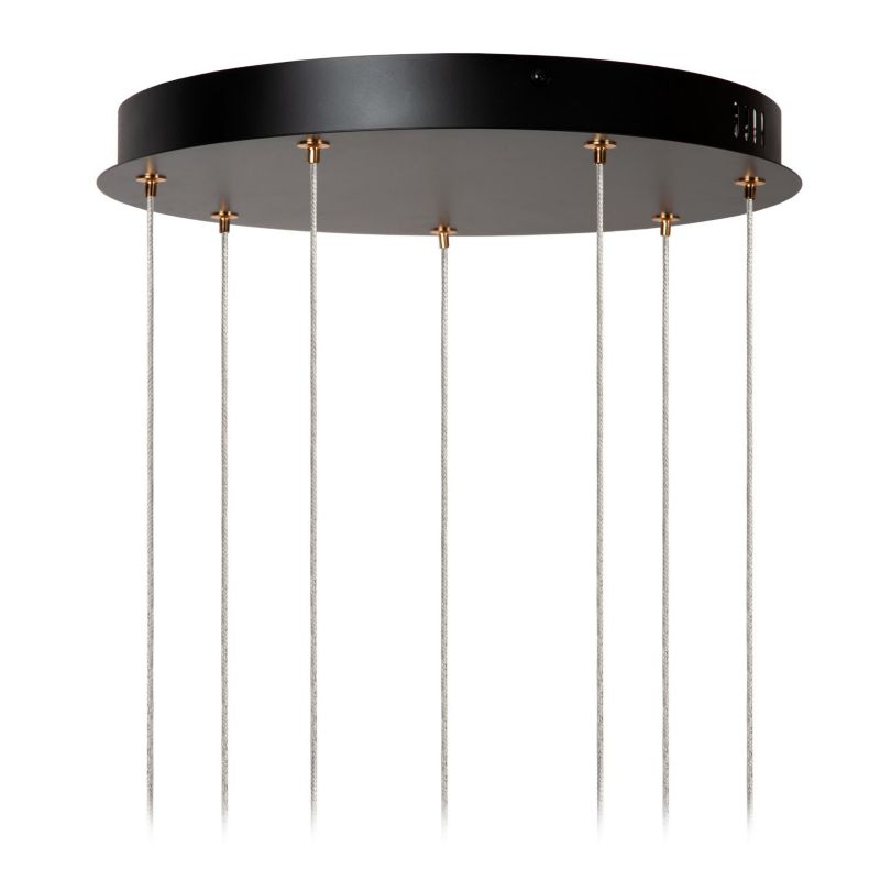 Lampa wisząca Lucide BERLIANE złoto-przezroczysty-czarna LED 4W 2700K 1050lm IP20 - 1 szt.